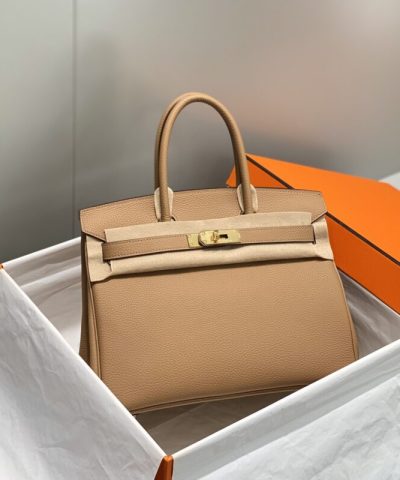 Replica Hermès Birkin Milk Tea - affordable luxury replica bag