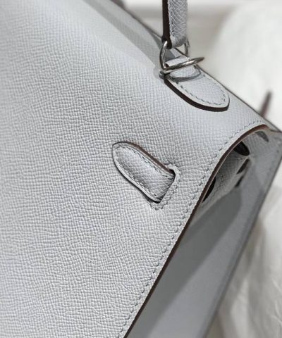 Replica Hermès Kelly Seagull Blue