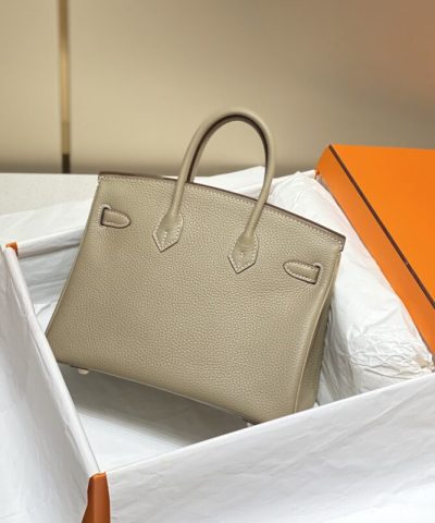 Replica Hermès Birkin Turtledove Silver