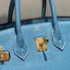 Replica Hermès Birkin Denim Blue