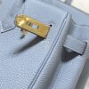 Replica Hermès Birkin Linen Blue - elite factory replica handbag