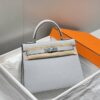 Replica Hermès Kelly Seagull Blue - high-quality designer bag dupe