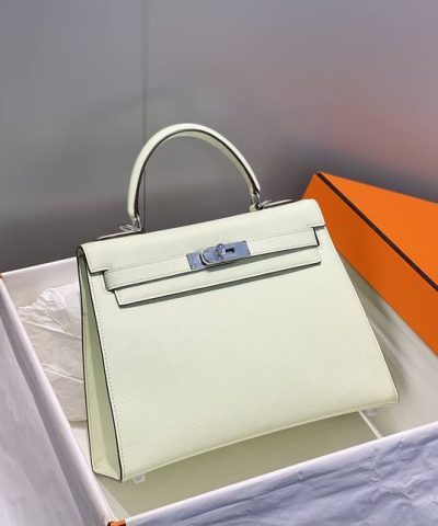 Replica Hermès Kelly Bubble Green