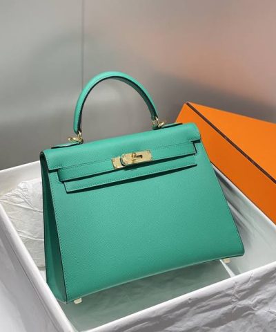 Replica Hermès Kelly Emperial Green