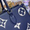 Replica LV Onthego Dark Blue - premium superclone handbag