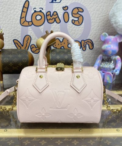 Replica Louis Vuitton Speedy Bandouliere 20 Pink