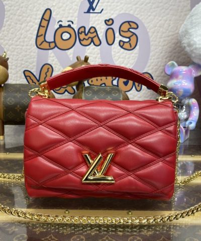 Replica Louis Vuitton Go – 14 Red - designer handbag clone