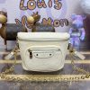 Replica Louis Vuitton Bumbag Mini White - 1:1 premium replica handbag