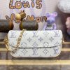 Replica Louis Vuitton Wallet On Chain Ivy White - top-grade luxury bag dupe