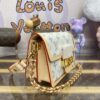 Replica Louis Vuitton Dauphine Mini Light Blue - 1:1 premium replica handbag