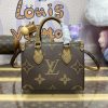 Replica LV Onthego Bb Brown - high-quality designer bag dupe