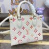 Replica LV Onthego Bb White - 1:1 premium replica handbag
