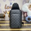 Replica Louis Vuitton Avenue Slingbag Black - 1:1 premium replica handbag