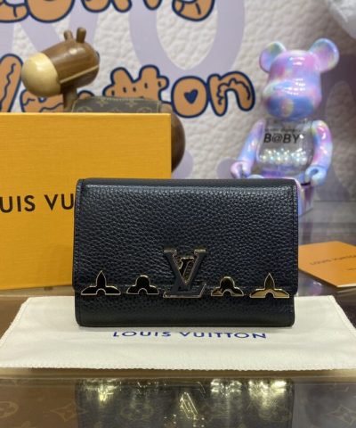 Replica Loius Vuitton Capucines Compact Wallet - 1:1 premium replica handbag