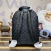 Replica Louis Vuitton Discovery Backpack Black Canvas