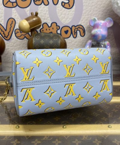 Replica Louis Vuitton Speedy Bandouliere 20 Blue Limited