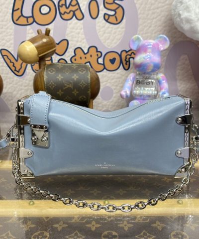 Replica Louis Vuitton Slim Trunk Blue - high-end replica designer purse