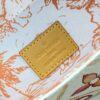 Replica Louis Vuitton Félicie Pochette White Orange Flowers - high-quality designer bag dupe