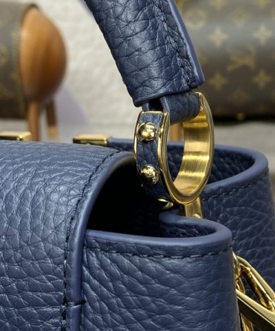 Replica Loius Vuitton Capucines Dark Blue