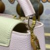 Replica Loius Vuitton Capucines Pink Beige - 1:1 premium replica handbag