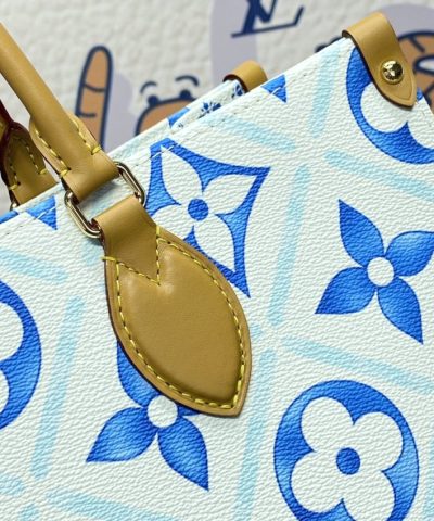 Replica LV Onthego Blue - 1:1 premium replica handbag