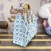 Replica LV Onthego Blue - high-quality designer bag dupe
