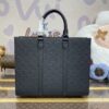 Replica Louis Vuitton Sac Plat 24H Black - premium superclone handbag