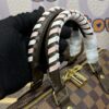 Replica Louis Vuitton Speedy 18 Brown Grid - premium superclone handbag