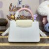 Replica Loius Vuitton Capucines White Pink - premium superclone handbag