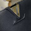 Replica Loius Vuitton Capucines Large Black Full