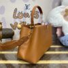 Replica Loius Vuitton Capucines Brown Large