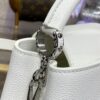 Replica Loius Vuitton Capucines East West White - high-quality designer bag dupe