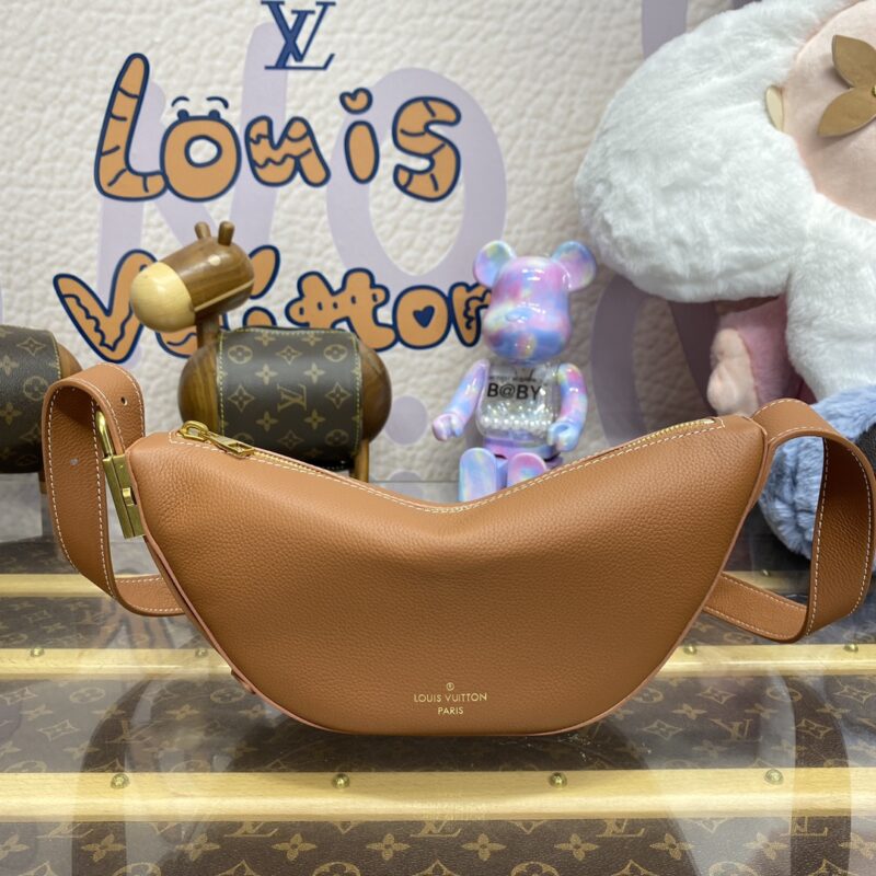Replica Louis Vuitton Bumbag Low Key Brown - elite factory replica handbag