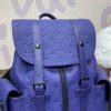 Replica Louis Vuitton Christopher Backpack Blue