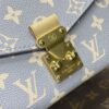 Replica Louis Vuitton Pochette Metis East West Grey