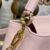 Replica Loius Vuitton Capucines East West Pink