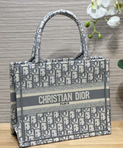 Replica Dior Tote Book Cd Grey
