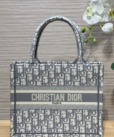 Replica Dior Tote Book Cd Grey