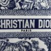Replica Dior Tote Book Blue Tiger