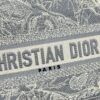 Replica Dior Tote Book Mini Grey Tiger