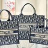 Replica Dior Tote Book Cd Canvas&Leather