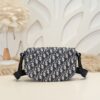 Replica Dior Saddle Messenger White Classic - high-end replica designer purse