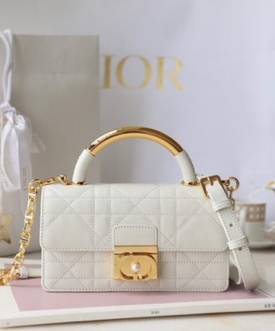 Dior Ange White - high-end replica designer purse