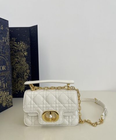 Replica Dior Jolie Top Handle White - 1:1 premium replica handbag