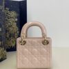 Replica Lady Dior Mini Pink Patent - premium superclone handbag