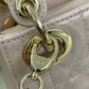 Replica Lady Dior Mini Pink Patent - affordable luxury replica bag
