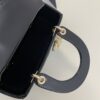 Replica Lady Dior Mini Black Patent - affordable luxury replica bag