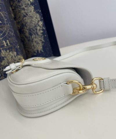 Replica Dior Bobby East – West White - 1:1 premium replica handbag