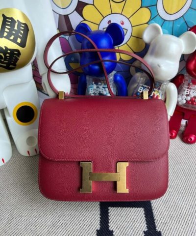 Replica Hermès Constance 24Cm Red - top-grade luxury bag dupe
