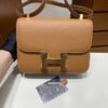 Replica Hermès Constance 24Cm Golden Brown - premium superclone handbag